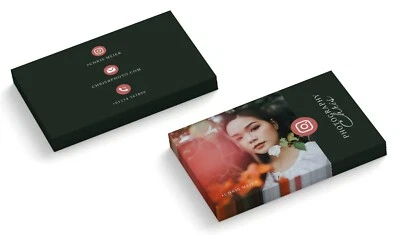 INFOWERK Visitenkarten gestalten - 2-seitig - Photography - personalisieren mit Foto