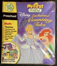 My First Leap Frog Leap Pad Sealed Disney Princess 2005 Math