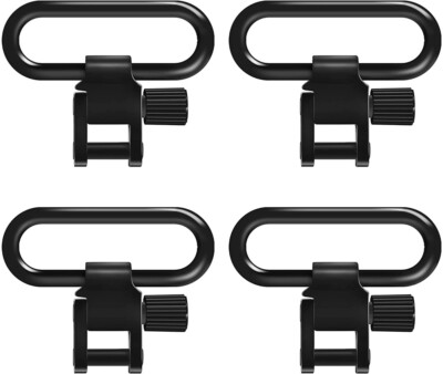4PCS Rifle or Gun Sling Quick Detach 1'' Swivel Set (2pcs) 1 inch Swivels  QD USA