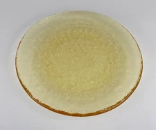 Fire and Light Recycled Glass 11" Dinner Plate Citrus 1st Quality #5
