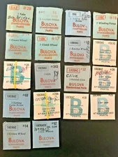 Bulova 8AE, 10BC, 10BOAC, 10BZ, 10CBAC, 10CRAC, 10CRACD Parts. See dropdown