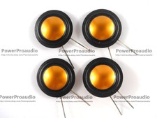 4pcs/lot Aftermarket 25.4 mm tweeter diaphragm voice coil 1 inch Gold color