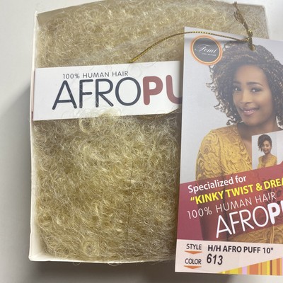 Femi_Collection AFRO_PUFF_100%_Human Hair_10''_#613
