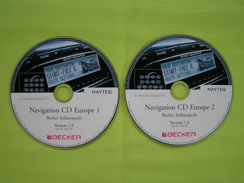 CD NAVIGATION BECKER INDIANAPOLIS 1.0 EUROPA VW AUDI MERCEDES BMW OPEL PORSCHE - Bild 3 von 3