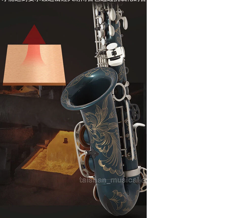 Sapphire blue High end Alto Saxophone 54 Reference Sax Satin