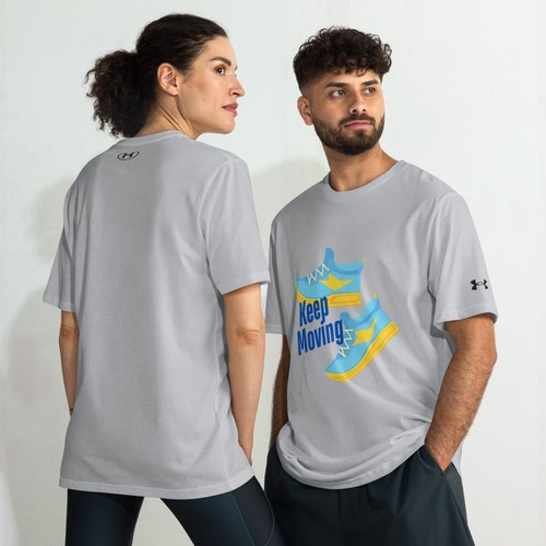 Nuova maglietta Under Armour S-2XL vestibilità rilassata continua a muoversi manica corta girocollo - Foto 7 di 30