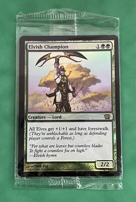 Magic the Gathering MTG Elvish Champion 8th Edition Foil Rare