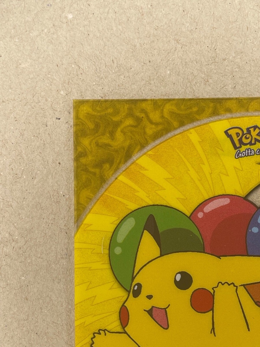 2000 Topps Pokemon Pikachu #PC1 #25 TV Animation Clear Card 2000 Topps Pokemon Pikachu #PC1 #25 TV Animation Clear Card