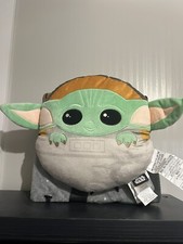 STAR WARS THE MANDALORIAN BABY YODA GROGU PILLOW AND THROW BLANKET SET T27