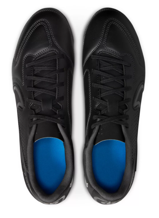 Nike Tiempo Legend 9 Club FG Soccer Cleats Black Blue SIZE 4.5 Men