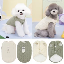 Dog Winter Warm Vest Cotton Coat Jacket Comfortable For Small Dog Pet Supplies