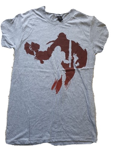 Vintage Tee Loot Crate World of Warcraft Graphic T-Shirt Gray Men's Size Small - 第 1/12 張圖片