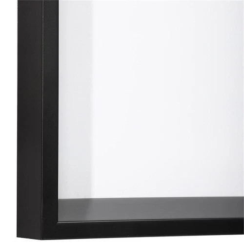 Uttermost Simple Sage Plastic Glass Paper Prints in Black/Green (Set of 3) - Picture 5 of 8