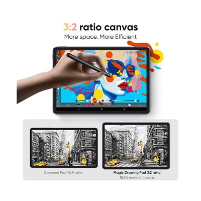 XPPen Magic Drawing Pad 12.2 Inch Standalone Drawing Tablet No