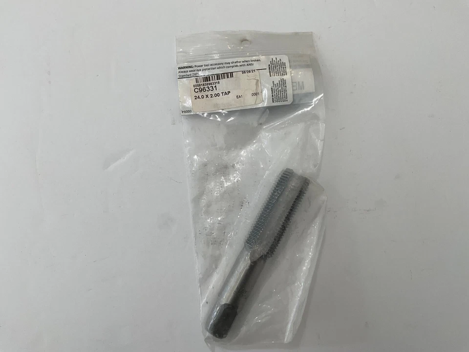 New Century Drill & Tool Co. metric tap 24.0 x 2.00 #96331 made in Japan - Image 3 of 3