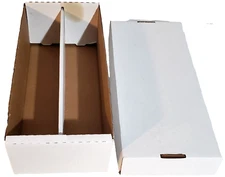 BCW SHOE Storage BOX 1600 CT Holds 300 Toploads Sports/Trading Pokemon MTG Card