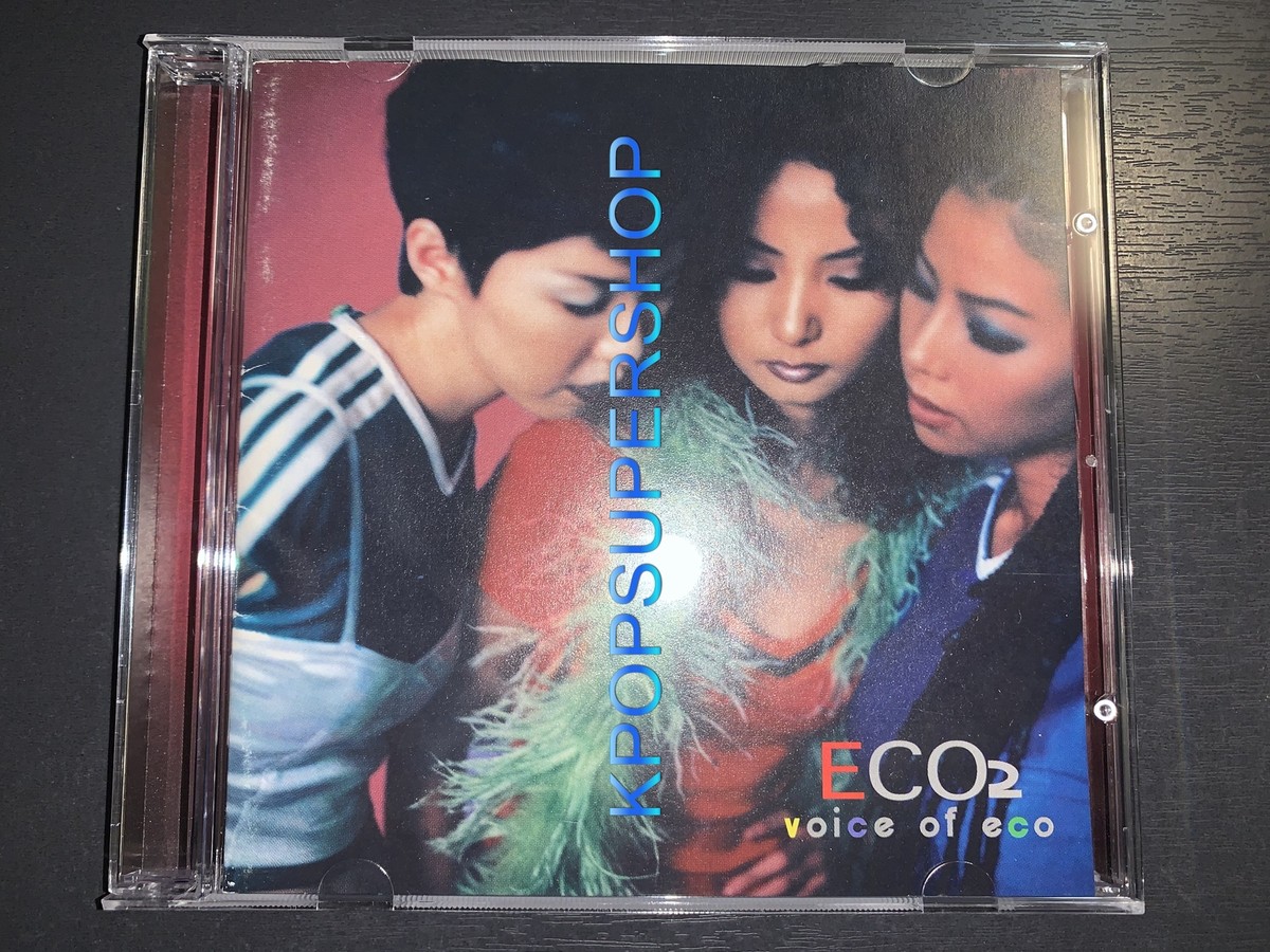 ECO 에코 2nd Album Voice of Echo CD Booklet Good OOP Rare 1st Gen