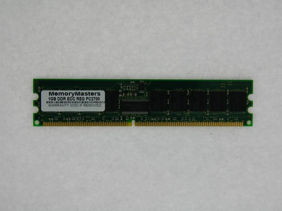 1GB DDR MEMORY RAM PC2700 ECC REG DIMM 184-PIN 333MHZ