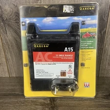 ZAREBA AC A15 Powered Electric Fence Controller 105-120 VAC 15 miles New