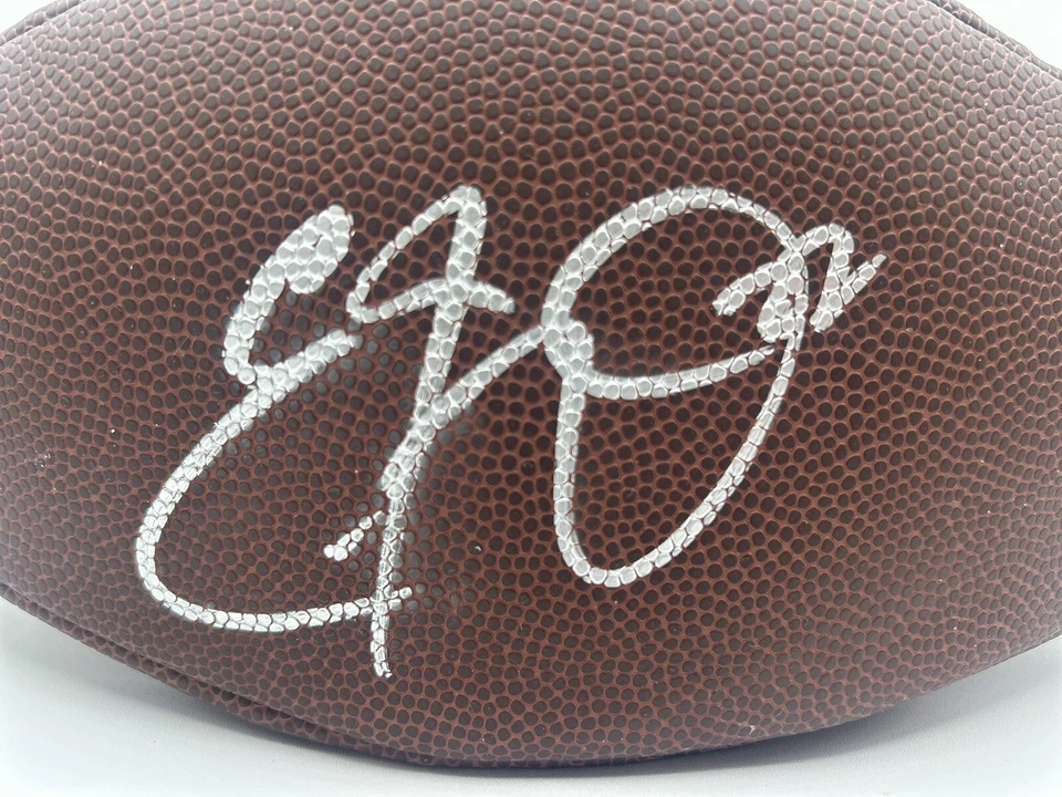Eddie George Signed Offical NFL Football Tennessee Titans Auto JSA COA - Image 2 of 4