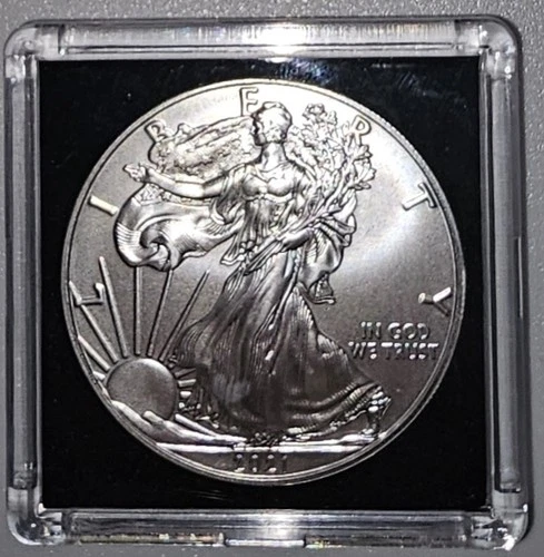 2021 American Silver Eagle, 1 oz, UNC, 0.999 Silver Free Shipping -5