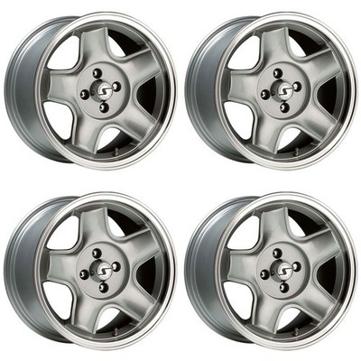 4 Schmidt Retro-ML wheels 9.0Jx16 ET15 4x100 SIL for VW Corrado