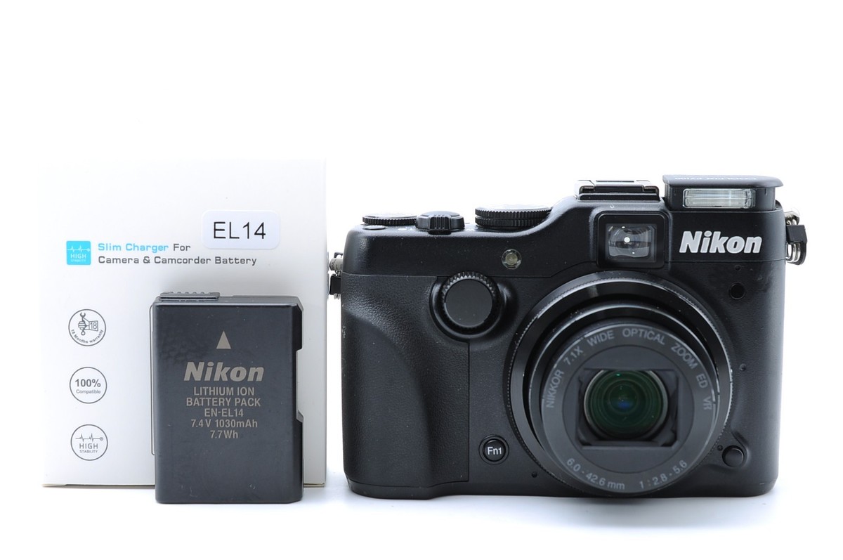 Nikon COOLPIX P7100 10.1MP Digital Camera - Black for sale online