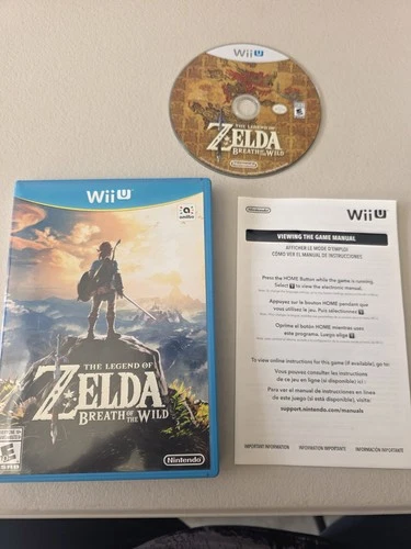 The Legend of Zelda: Breath of the Wild (Nintendo Wii U) [CIB]