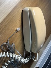 AT T 210 Trimline/Slimline White Touchtone Desk/Wall Landline Phone Tested
