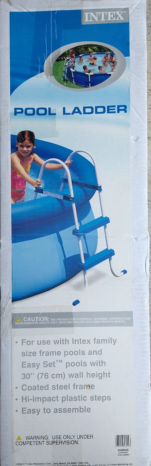 Escalera de piscina y piscina - Sobre el suelo - Intex Easy Set Piscina 10 pies x 30"  Foto 2 de 2