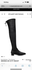 Stuart Weitzman Genna 25 City Over The Knee Boots NWOB 9.5 New