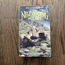The Neverending Story by Michael Ende Vintage 1985 Paperback Movie Tie-In Puffin