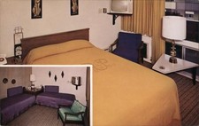 Concord, California CA Royal Palms Motel Chrome Original Vintage Postcard