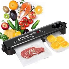 Automatic Air Vacuum Sealer Machine, Household Food Sealing Device for Storage