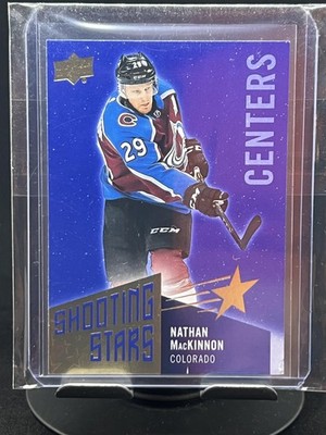2018-19 Upper Deck #SSC-9 Nathan MacKinnon Shooting Stars Centers
