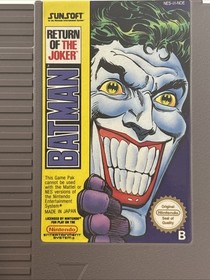 NES Batman Return of the Joker PAL-B *CART ONLY* *TESTED* Very Good Condition