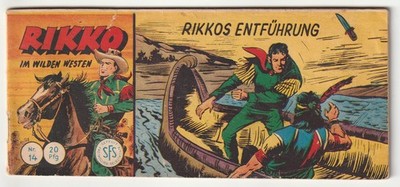   RIKKO IM WILDEN WESTEN #14 Rikkos Entführung, Lehning PICCOLO-COMIC Z2