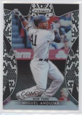 2019 Panini Prizm Tier II Snakeskin Prizm 50/50 Miguel Andujar #110 3y0