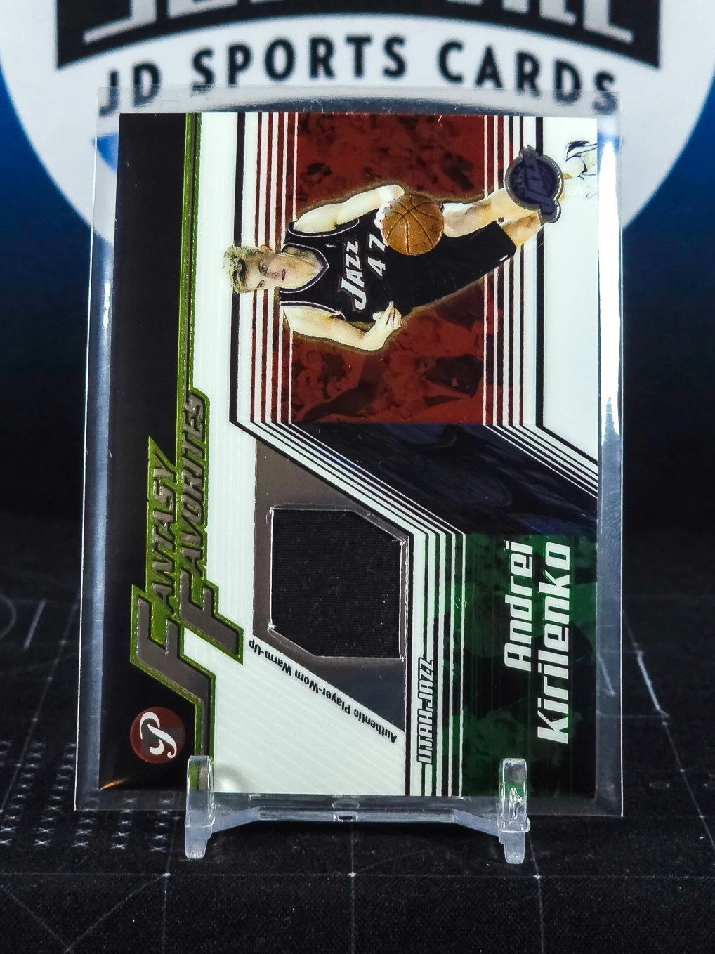 2004-05 Topps Pristine Fantasy Favorites Andrei Kirilenko Jersey Jazz