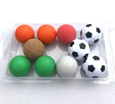 ROBERTSON 10 Kicker Bälle Verschiedene Top Sorten Mix Angebot Hart Kork Gripp Profi Neu