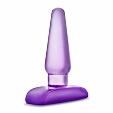 Small Smooth Jelly Anal Butt Plug Beginner Anal Trainer Sex Toys