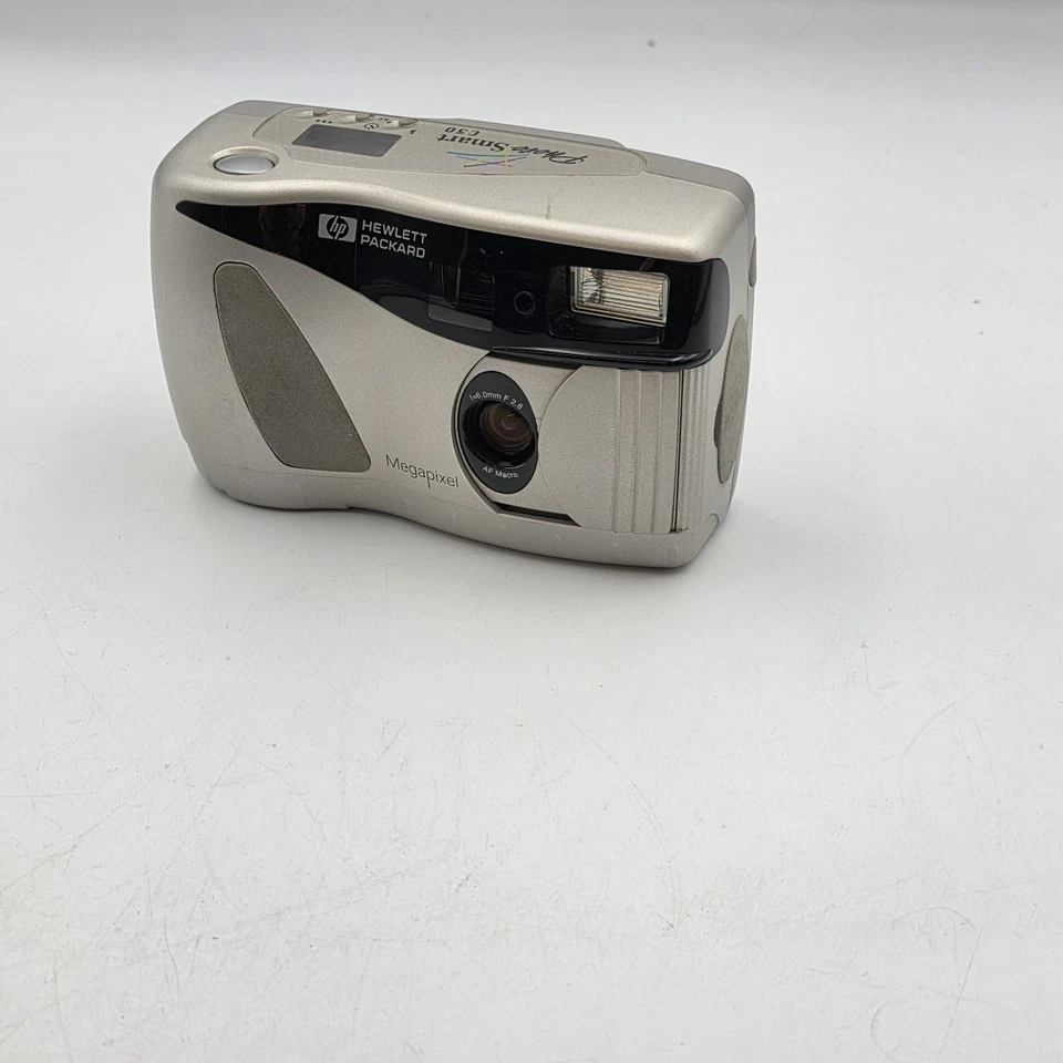 HP Photosmart C30 Vintage 90s Digital Camera Working With 8MB CF Card Retro - Image 2 of 4