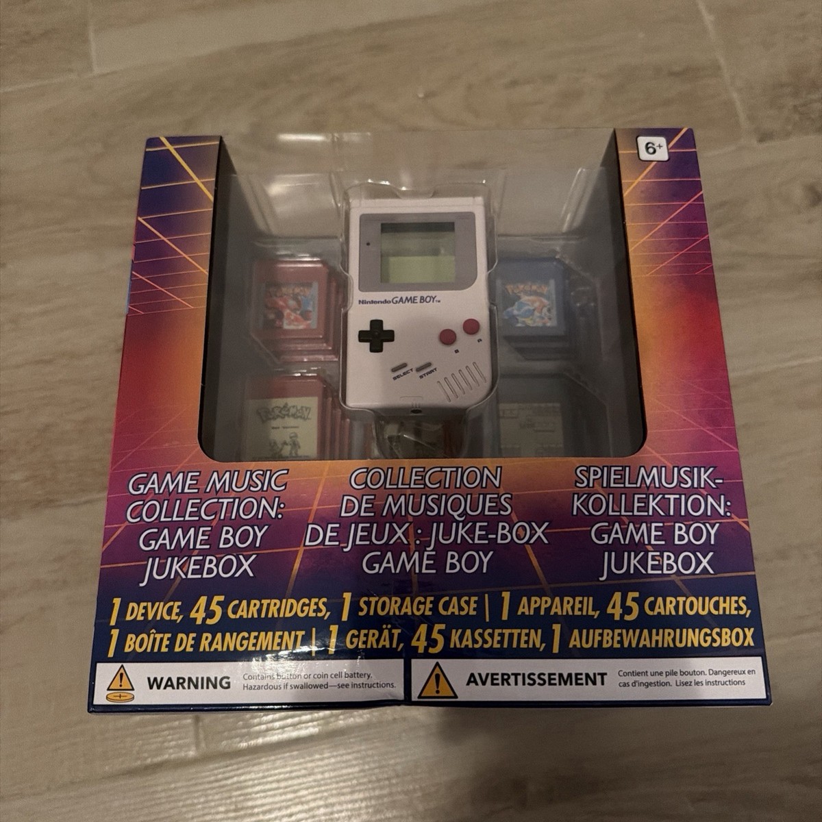 Pokemon Center Red & Blue Music Collection Game Boy Jukebox 30th