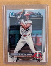 2025 Bowman Draft Quentin Young BDC-92 Chrome 1st Bowman Twins