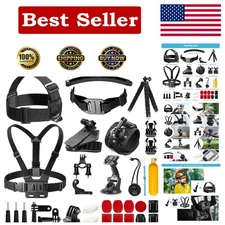 Ultimate 42-in-1 Waterproof Camera Accessory Kit for Adventure Seekers