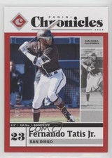 2020 Panini Chronicles Red 81/100 Fernando Tatis Jr #10 7wx