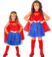 Widmann Wonder Girl (Dress With Cape, Headpiece, Cuffs) (116 cm / 4-5 Years) Dif