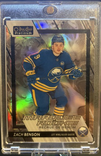 Zach Benson #300 2023 O-Pee-Chee Platinum card