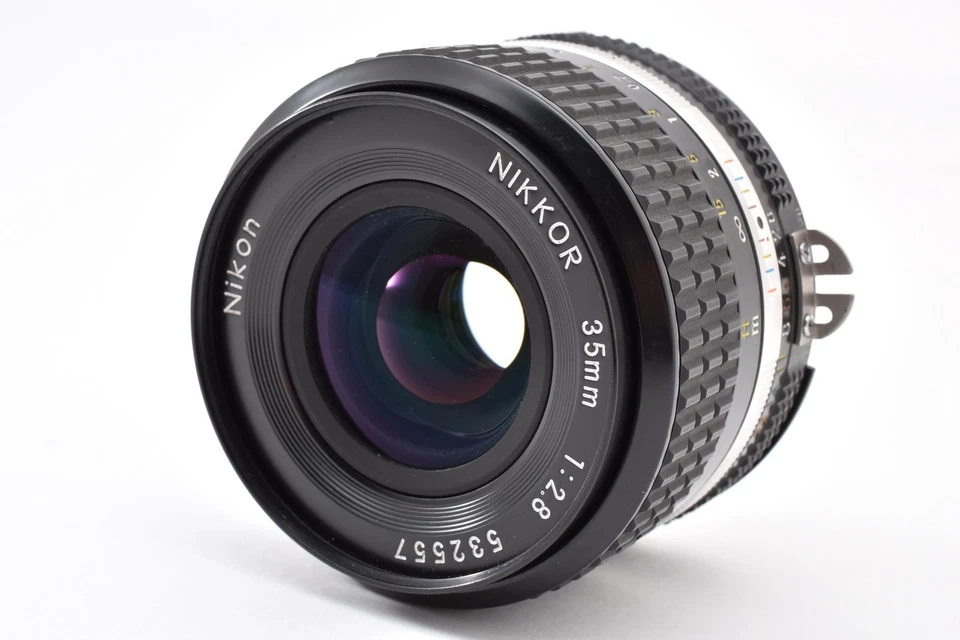 [NEUF+++] Objectif Nikon Ai-s Nikkor 35 mm f/2,8 Standard Prime MF du JAPON - Photo 2/4