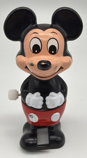 Vintage Mickey Mouse Wind-Up Toy Figure, Tomy, 3.5 inch, Walt Disney Productions